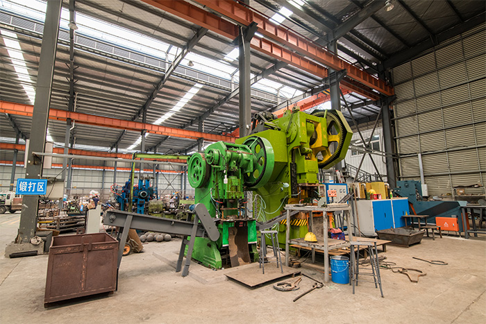 老河口网架配件-锥头加工车间